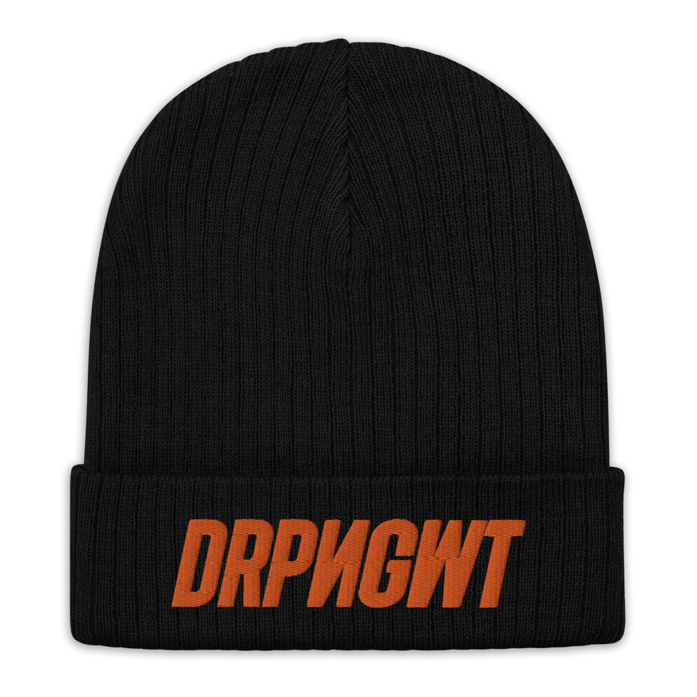 recycled cuffed beanie black front 617308d007f2f