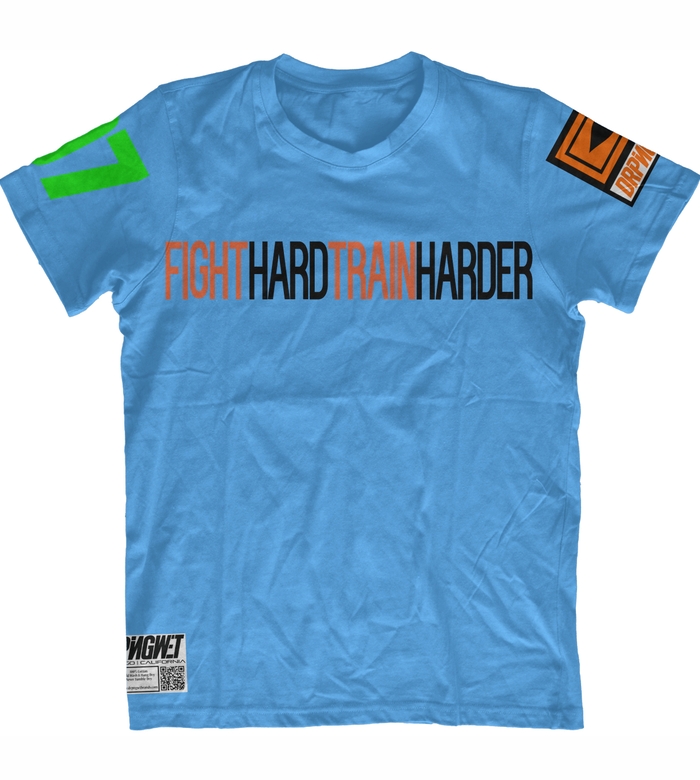 FIGHT HARDER USA FLAG TEE DRIPPINGWET BRANDS