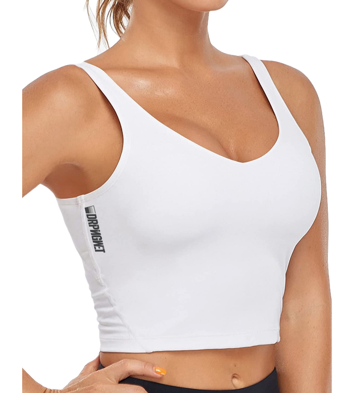 DRIPINGWET woman athletic tank